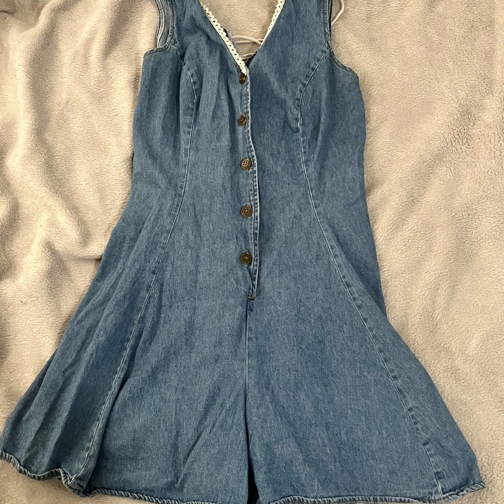 Evolve denim romper 🩵